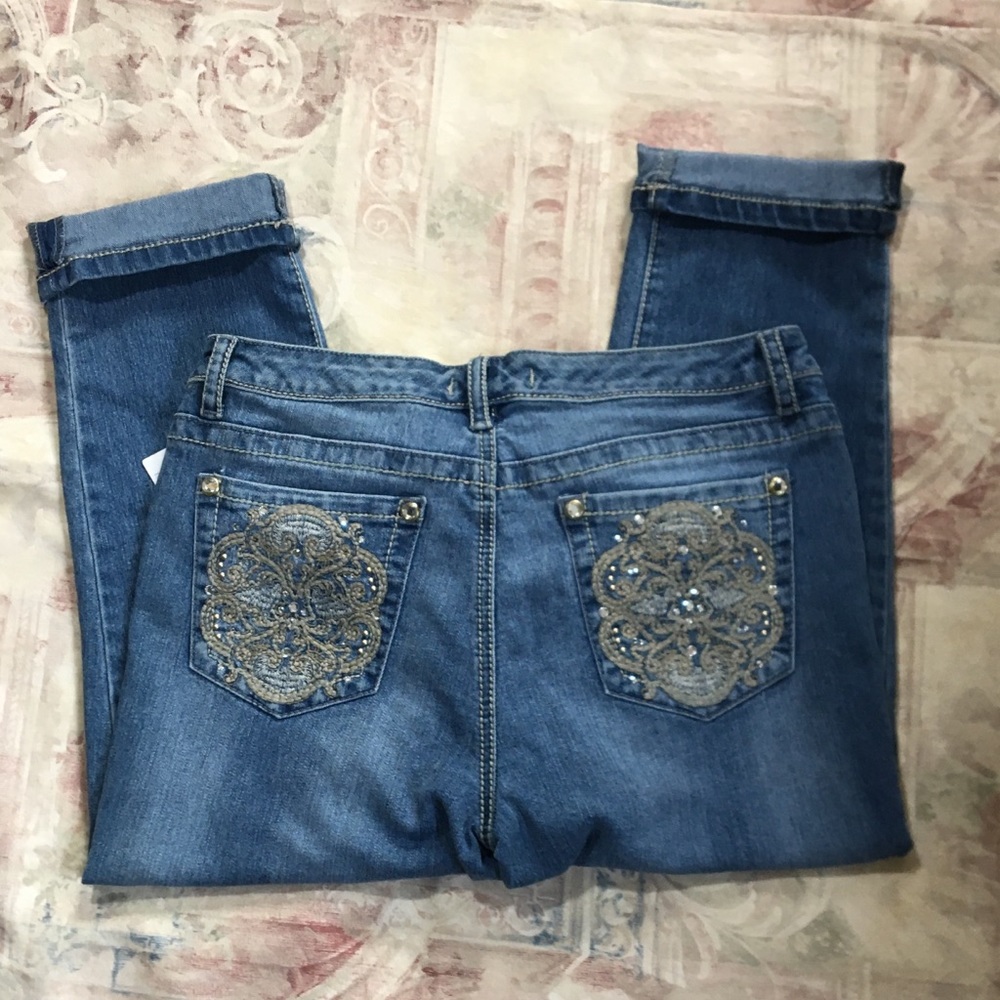 Nine West Vintage America Jeans Capri 12P